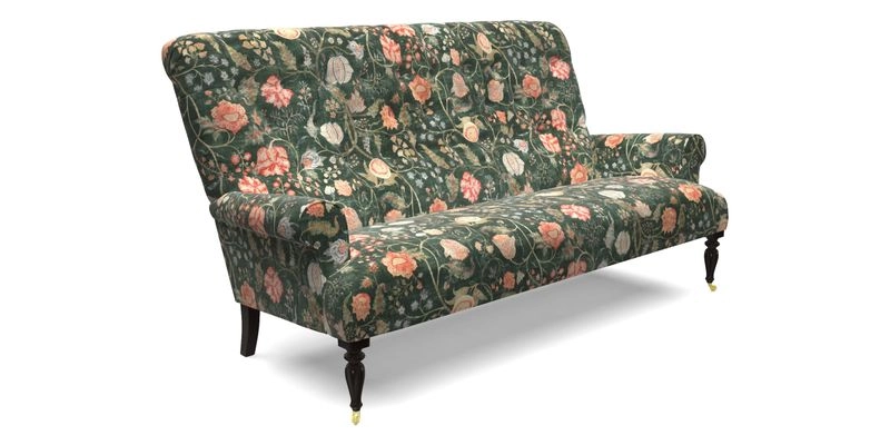 Chelsham 3 seater sofa in Two Tone Plain Biscuit