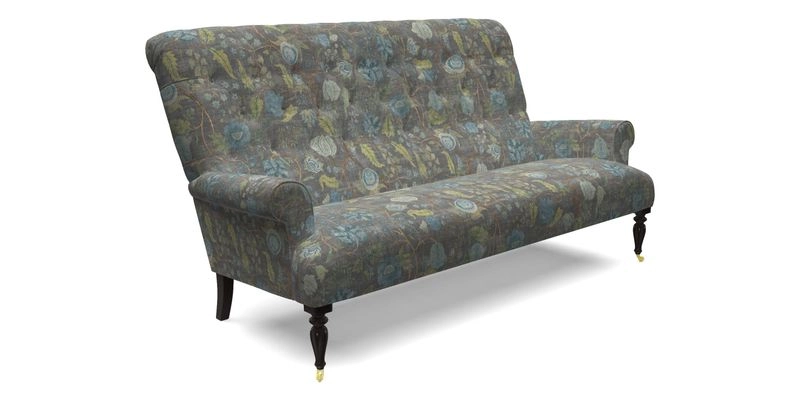 Chelsham 3 seater sofa in Two Tone Plain Biscuit