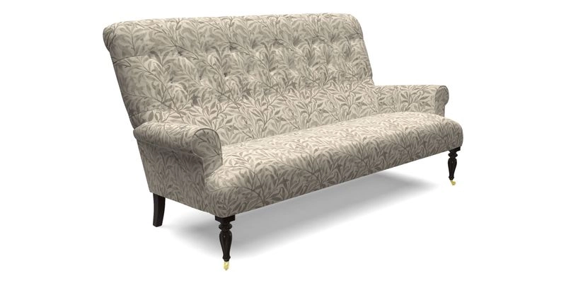 Chelsham 3 seater sofa in Two Tone Plain Biscuit
