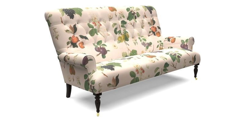 Chelsham 3 seater sofa in Two Tone Plain Biscuit