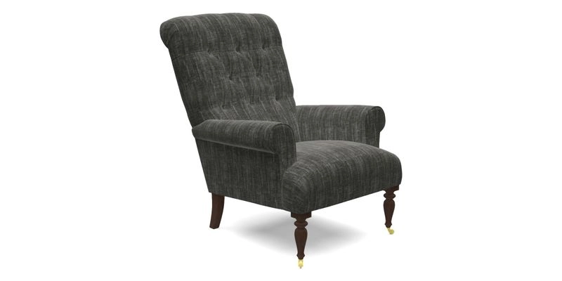 Chelsham Chair in Roxburgh Herringbone Paprika