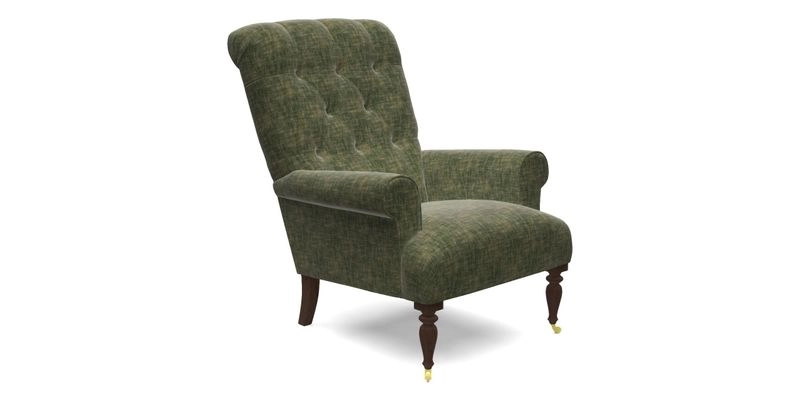 Chelsham Chair in Roxburgh Herringbone Paprika