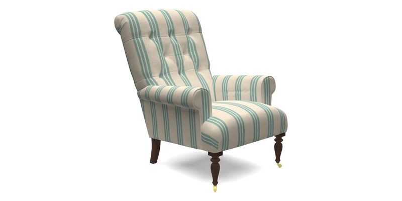 Chelsham Chair in Roxburgh Herringbone Paprika