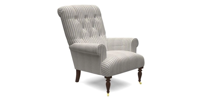 Chelsham Chair in Roxburgh Herringbone Paprika