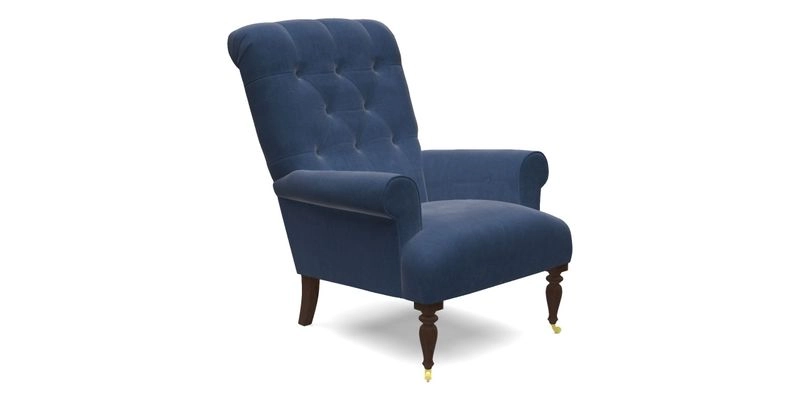 Chelsham Chair in Roxburgh Herringbone Paprika