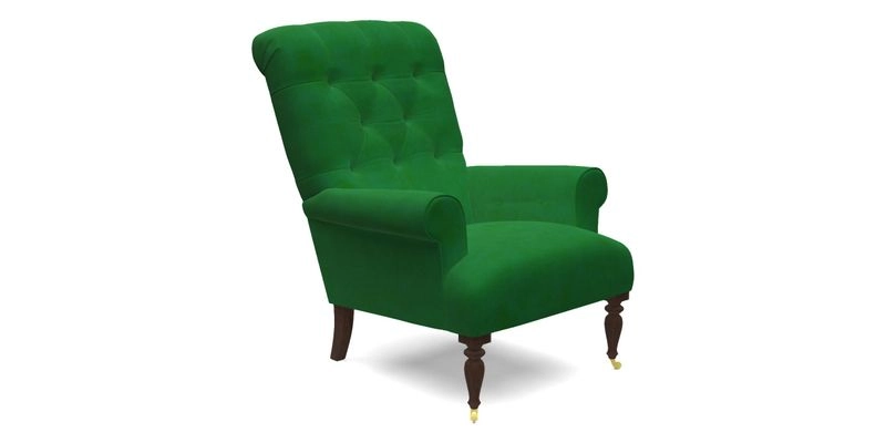 Chelsham Chair in Roxburgh Herringbone Paprika