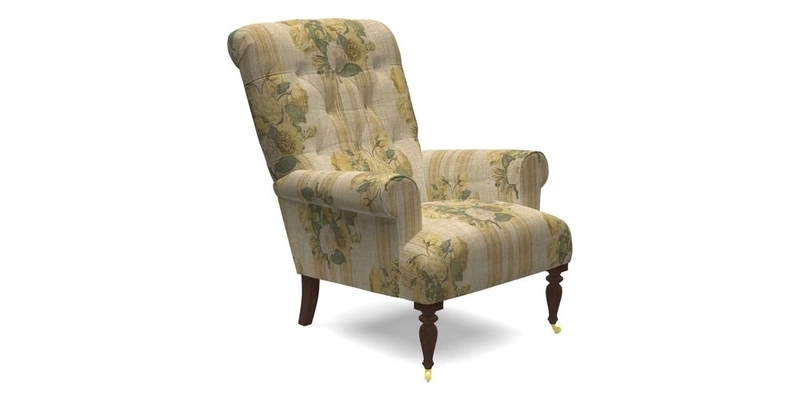 Chelsham Chair in Roxburgh Herringbone Paprika