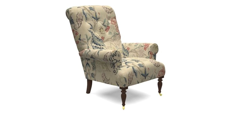 Chelsham Chair in Roxburgh Herringbone Paprika