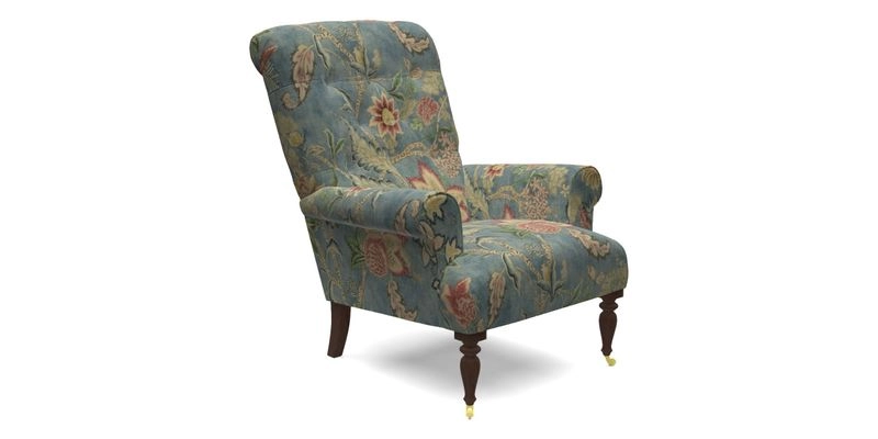 Chelsham Chair in Roxburgh Herringbone Paprika