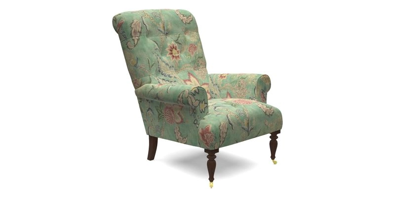 Chelsham Chair in Roxburgh Herringbone Paprika