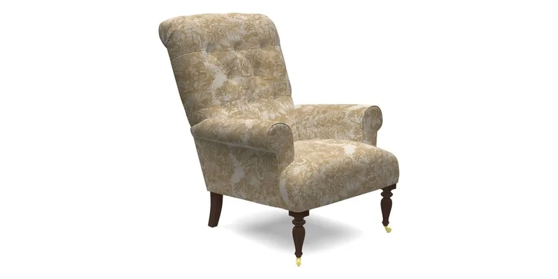 Chelsham Chair in Roxburgh Herringbone Paprika