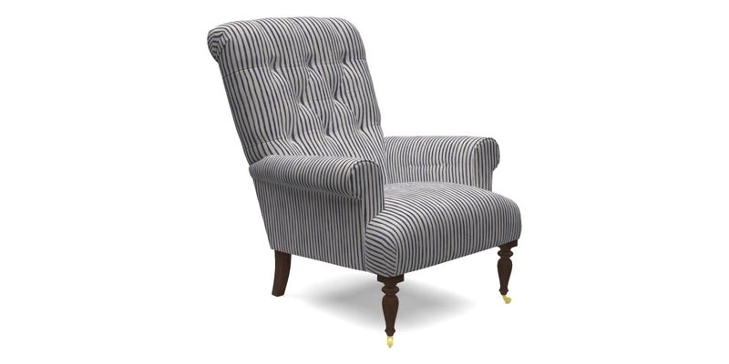Chelsham Chair in Roxburgh Herringbone Paprika