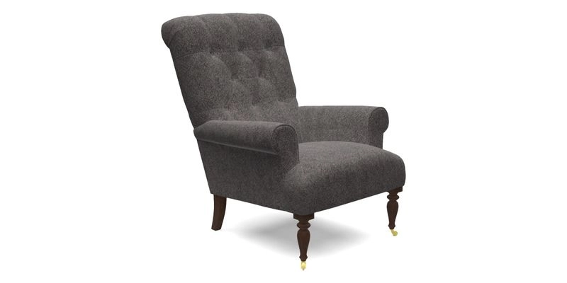 Chelsham Chair in Roxburgh Herringbone Paprika