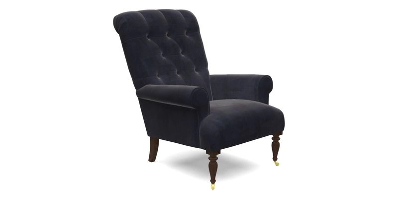 Chelsham Chair in Roxburgh Herringbone Paprika