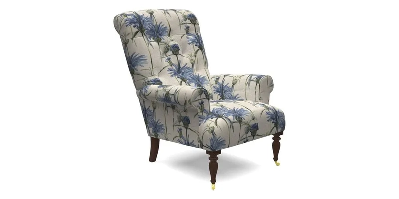 Chelsham Chair in Roxburgh Herringbone Paprika