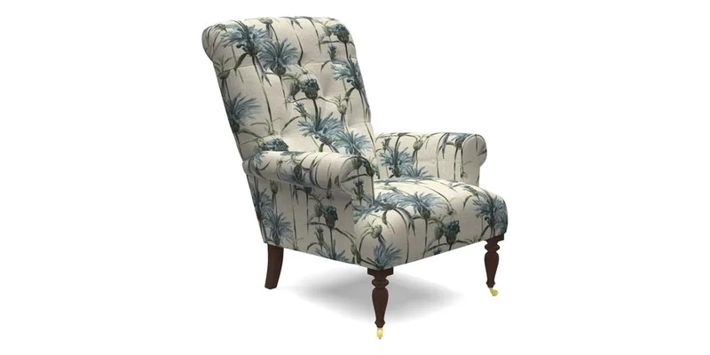 Chelsham Chair in Roxburgh Herringbone Paprika