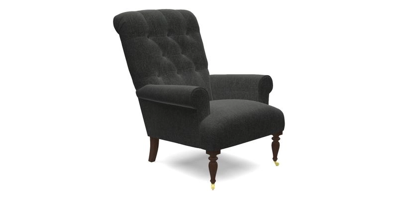 Chelsham Chair in Roxburgh Herringbone Paprika