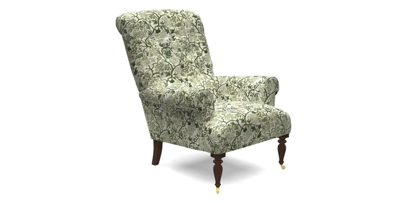 Chelsham Chair in Roxburgh Herringbone Paprika