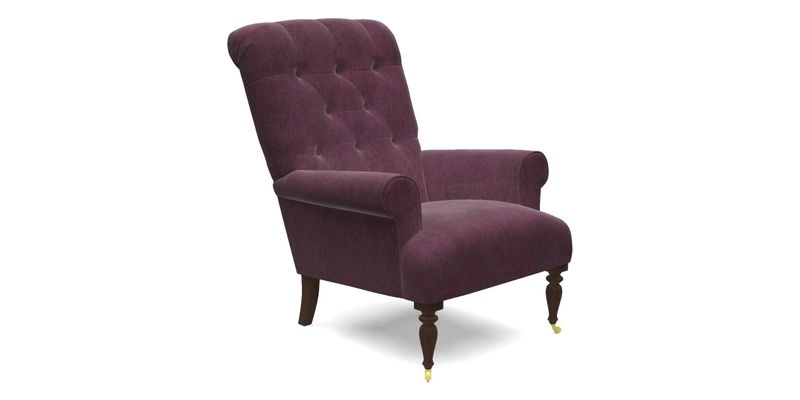 Chelsham Chair in Roxburgh Herringbone Paprika