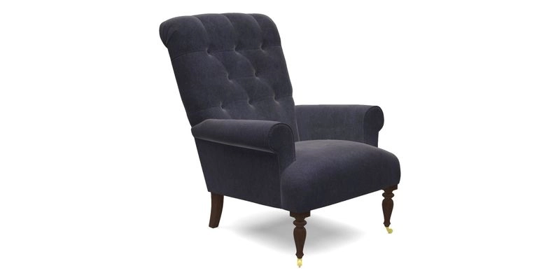 Chelsham Chair in Roxburgh Herringbone Paprika