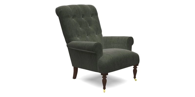 Chelsham Chair in Roxburgh Herringbone Paprika