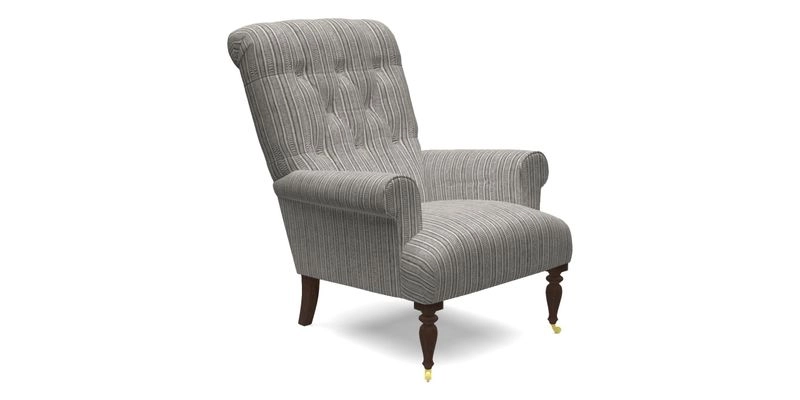 Chelsham Chair in Roxburgh Herringbone Paprika