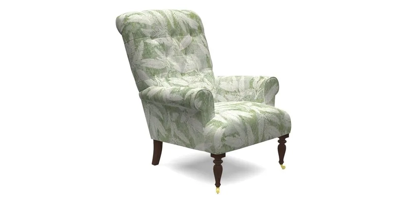 Chelsham Chair in Roxburgh Herringbone Paprika