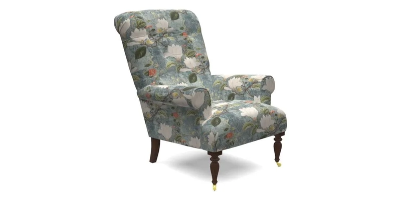 Chelsham Chair in Roxburgh Herringbone Paprika