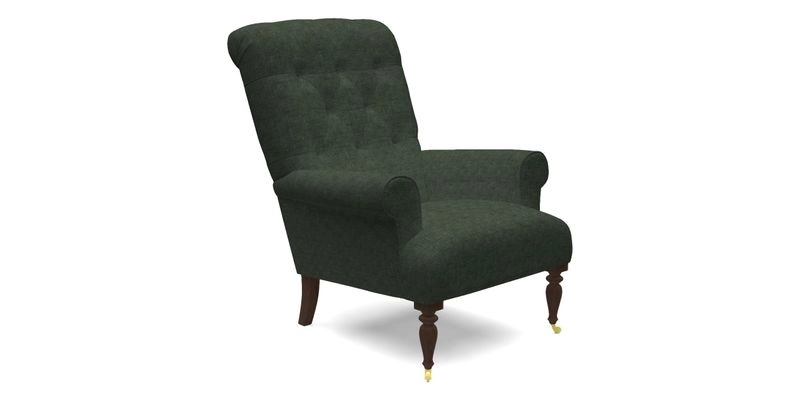 Chelsham Chair in Roxburgh Herringbone Paprika