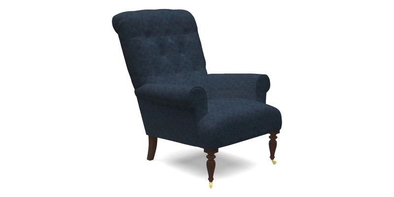 Chelsham Chair in Roxburgh Herringbone Paprika