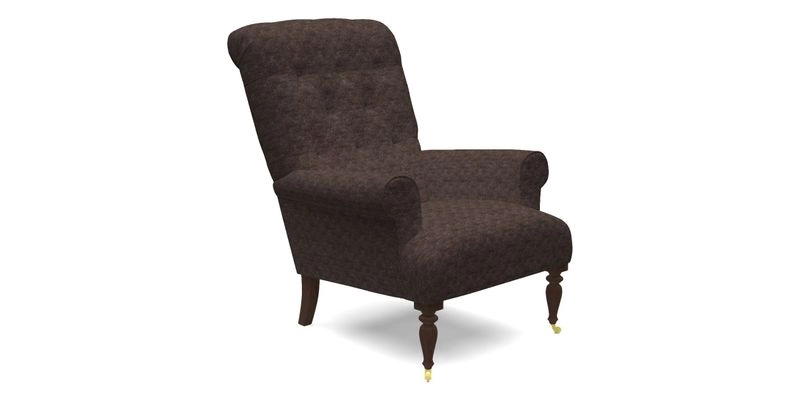 Chelsham Chair in Roxburgh Herringbone Paprika