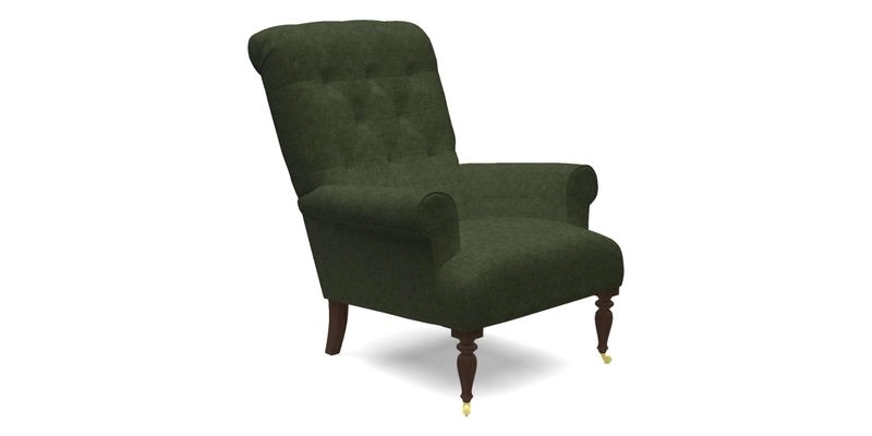 Chelsham Chair in Roxburgh Herringbone Paprika