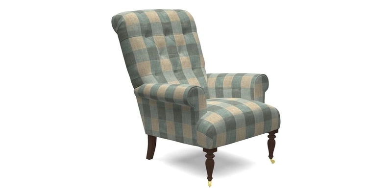 Chelsham Chair in Roxburgh Herringbone Paprika