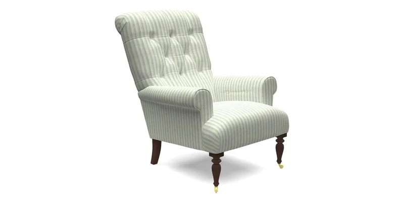 Chelsham Chair in Roxburgh Herringbone Paprika