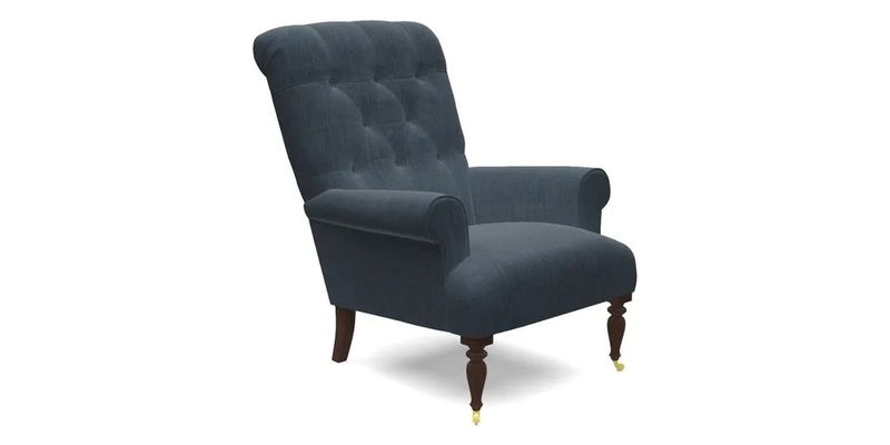 Chelsham Chair in Roxburgh Herringbone Paprika