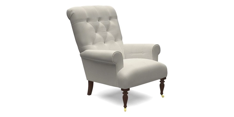 Chelsham Chair in Roxburgh Herringbone Paprika