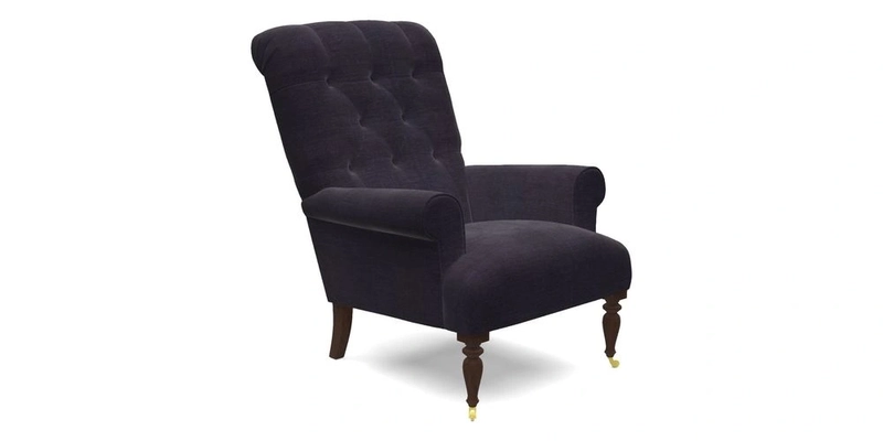 Chelsham Chair in Roxburgh Herringbone Paprika