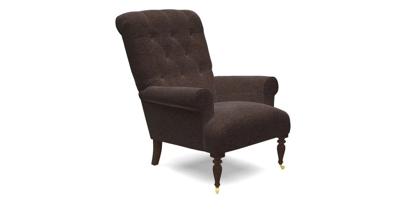 Chelsham Chair in Roxburgh Herringbone Paprika