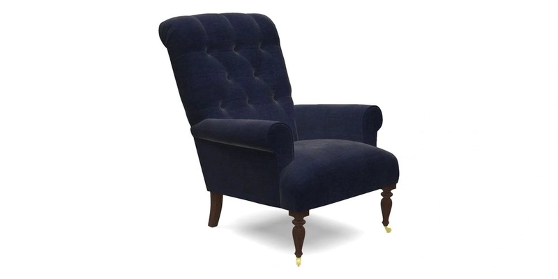 Chelsham Chair in Roxburgh Herringbone Paprika