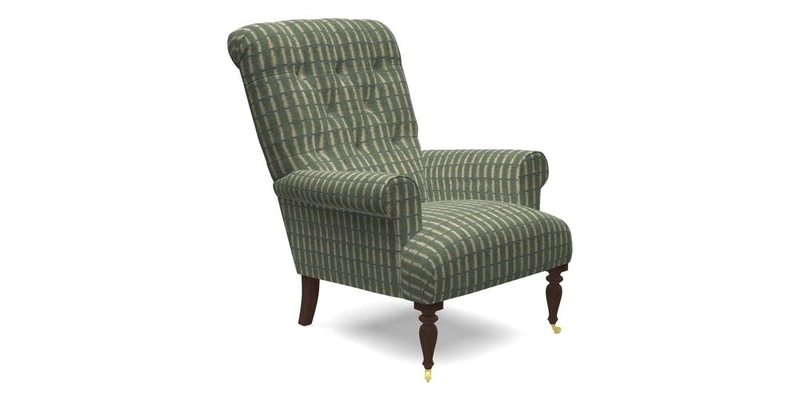 Chelsham Chair in Roxburgh Herringbone Paprika