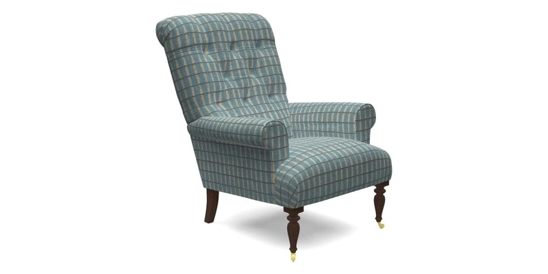 Chelsham Chair in Roxburgh Herringbone Paprika