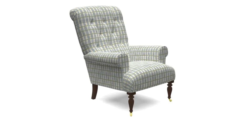 Chelsham Chair in Roxburgh Herringbone Paprika
