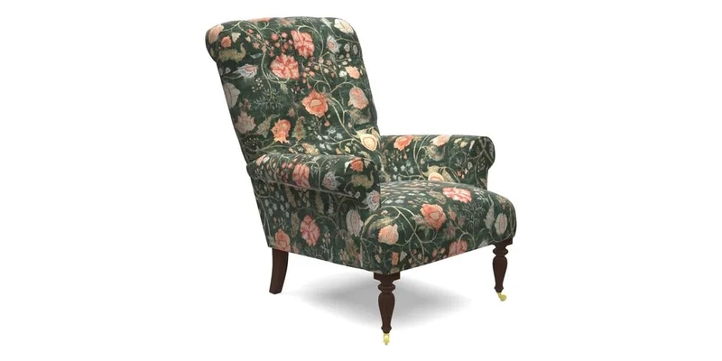 Chelsham Chair in Roxburgh Herringbone Paprika