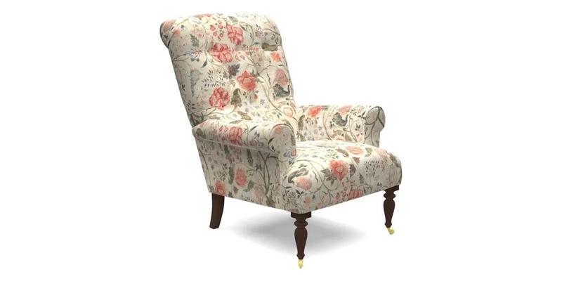 Chelsham Chair in Roxburgh Herringbone Paprika