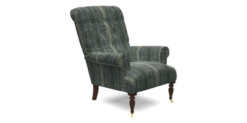 Chelsham Chair in Roxburgh Herringbone Paprika