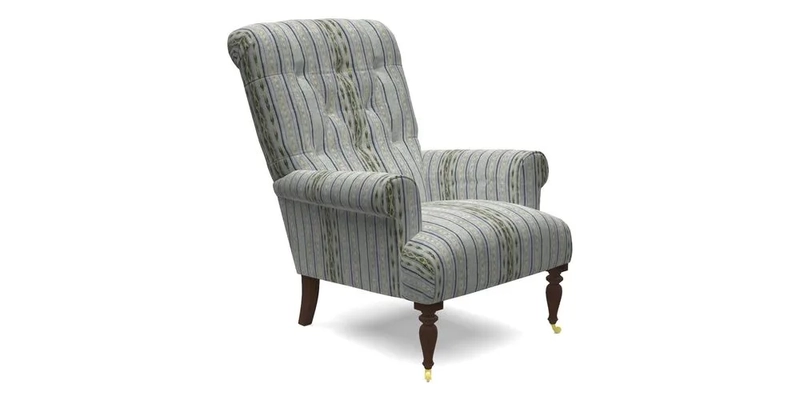 Chelsham Chair in Roxburgh Herringbone Paprika