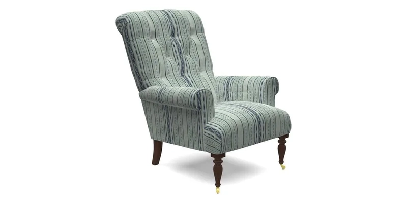 Chelsham Chair in Roxburgh Herringbone Paprika