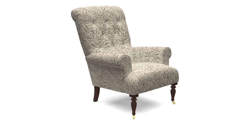 Chelsham Chair in Roxburgh Herringbone Paprika