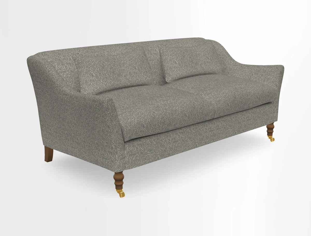 Cromer 3 Seater Sofa in RHS Botanicals Henry Moon Lions Tail Terracotta