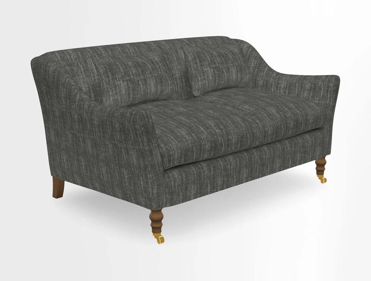 Cromer 3 Seater Sofa in RHS Botanicals Henry Moon Lions Tail Terracotta